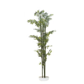グローベン リフェイクグリーン 人工植物 竹・屋内用 青竹（3本立） H1500 専用土台付き