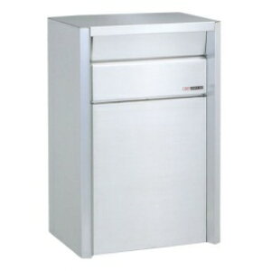 ハッピー金属 ステンレスポスト ファミール667 (壁面埋込&ポール取付大型タイプ) 『郵便ポスト』 ステンレスヘアーライン