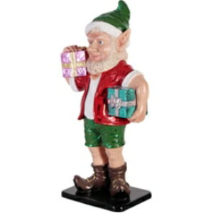 FRP Ƀv[gт / Elf with Two Gifts 61cm fr090082 wNX}XIuWF X܁ECxgx