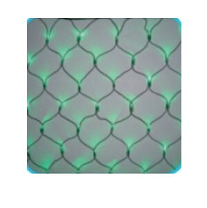 【マラソン対象】コロナ産業 LED180球ネットライト連結専用/電源部別売り(ブラックコード) LR180G LED色:緑色 『イルミネーションライト』