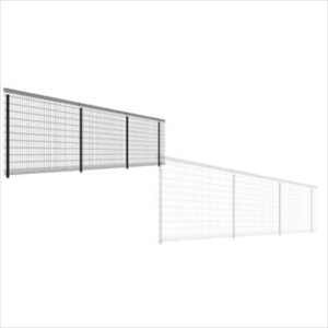 【スチール メッシュ】三協アルミ ユメッシュR型 フリー支柱タイプ フェンス本体 2015 『スチールフェンス 柵 高さ H1500mm用』