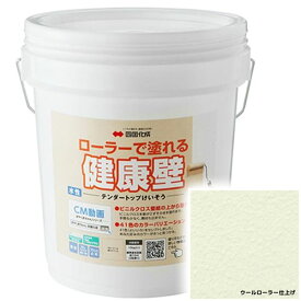 【法人様限定商品 個人宅・現場配送不可】四国化成 テンダートップけいそう TDKN-S049 ローラーで簡単施工 『ぬるもり 内装 リフォーム DIY 塗装』 白緑〜びゃくろく