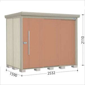 タクボ物置 ND/ストックマン 背面棚 ND-2515 標準屋根 一般型 『追加金額で工事可能』 『物置 屋外用 大型 倉庫 小屋 屋外 収納庫 diy 大容量 吊り戸 鍵つき 庭』【追加金額で取付工事可能】