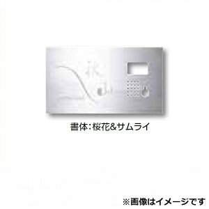 タカショー De-signシリーズ De-sign メタル インターホンカバータイプ1 12V DSK-P02 ステンレス鏡面 『表札 サイン 戸建』