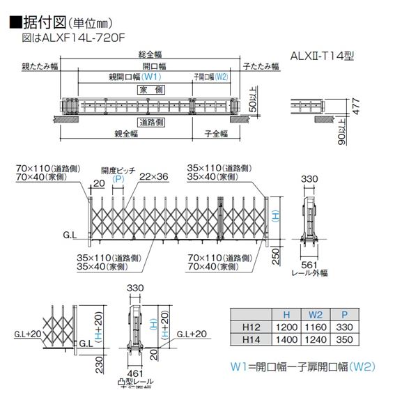 楽天市場】四国化成 ALX2 ステンレスフラット/凸型レール ALXT12