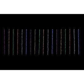 友愛玩具 LEDカーテンライト LEDラインカーテンライト1m（レインボー） WG-3337 『クリスマス 屋外 LED イルミネーション ライト』