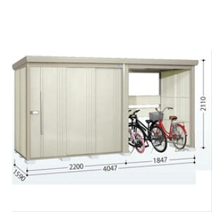 【マラソン対象】タクボ物置 TP/ストックマンプラスアルファ TP-S40R15 『物置 屋外 大型 倉庫 小屋 収納庫 diy サイクルポート タイヤ テント 庭 おしゃれ』【追加金額で取付工事可能】 ムー