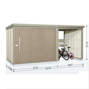 【マラソン対象】タクボ物置 TP/ストックマンプラスアルファ TP-SZ43R22 『物置 屋外 大型 倉庫 小屋 収納庫 diy サイクルポート タイヤ テント 庭 おしゃれ』【追加金額で取付工事可能】 カー