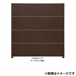 【マラソン対象】タカショー エバーアートボードフェンス 2型セット 両面 60角柱 両柱