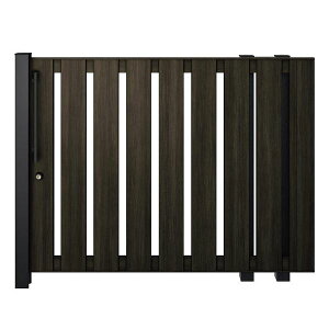 【マラソン対象】【送料無料】YKKAP ルシアススライド S01型 標準柱 18-14R 片引き 片面シリンダー錠セット 『たてスリット ノンレール式引き戸 門扉』『ゲート 部材 ガーデン 住宅 境界 入口