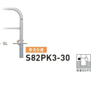 �l��z���s�� ��� S82PK3-30 �o���J�[���^ �X�^���_�[�h �X�e�����X�^�C�v W3000×H650 ���a60.5mm �E�����J�M�t