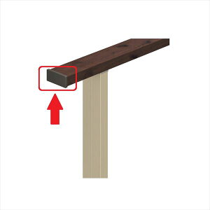 三協アルミ ジーエムライン フリー支柱タイプ 小口キャップ(標準タイプ)