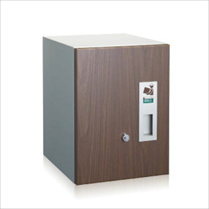 コーワソニア 宅配ボックス 2333L (左開き) ウォールナット『一戸建て用 屋外』