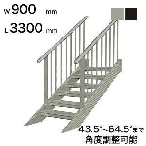 �X�c�A���~�H�� STAIRS �X�e�A�[�Y ���萠�t�i���i�q�j�K�i���� L3300mm �K�i�� W900mm �萠�}�ؒ���T 3100mm �p�l������P 2520mm �X�e�b�v���� 10�� �p�x���ߔ͈� 43.5°�`64.5° ���̑ω׏d 150kg S��