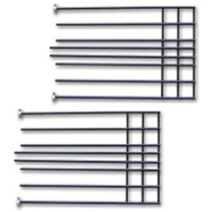 シンドー 捕獲の匠 害獣捕獲器用抑制櫛・LLサイズ 黒