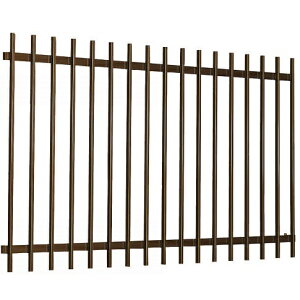 YKKAP たて面格子LA (壁付タイプ) 幅920mm×高さ400mm LA-N-07403 『取付金具は別売』『格子 防犯 防犯対策 台風対策 アルミ アルミサッシ 面格子 窓格子 日除け 日よけ 目隠し 換気 風が通る