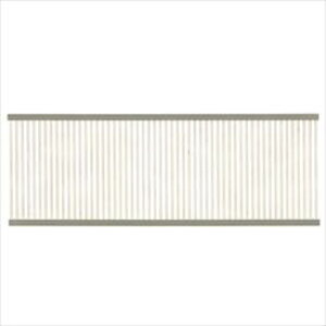 タカショー エバーアートフェンス e-縦細格子 2008 フェンス本体(1枚) 『アルミフェンス 柵』 ホワイトパイン