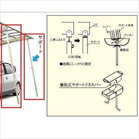 リクシル フーゴR・Fミニ オプション 着脱式サポート 標準柱（H19）用 2本入り