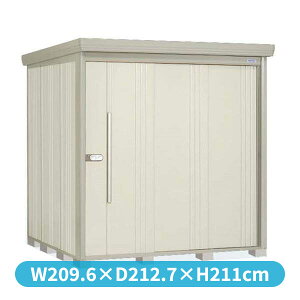 タクボ物置 ND/ストックマン 側面棚 ND-S2019Y 標準屋根 多雪型 『追加金額で工事可能』 『物置 屋外用 大型 倉庫 小屋 屋外 収納庫 diy 大容量 吊り戸 鍵つき 庭』【追加金額で取付工事可能】