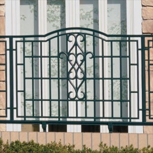 三協アルミ 鋳物フェンス ジョイラルB型 本体 1008 フリー支柱タイプ 『アルミフェンス 柵』