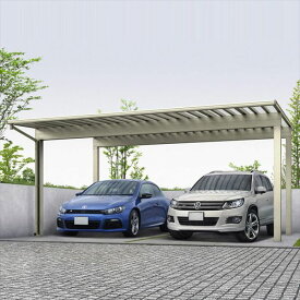 楽天市場 自動車用ガレージ 自動車収容台数2台 ガレージ エクステリア ガーデンファニチャー 花 ガーデン Diyの通販