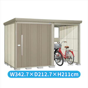 タクボ物置 TP/ストックマンプラスアルファ TP-S3319 多雪型 『物置 屋外 大型 倉庫 小屋 収納庫 diy サイクルポート タイヤ テント 庭 おしゃれ』【追加金額で取付工事可能】 カーボンブラウ