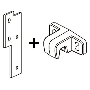 YKKAP �A�E�^�[�V�F�[�h �g�t���p�I�𕔕i�Z�b�g �J�˕t���Ⴂ���@���O�t/�O�t �Ȍ˂���2���ˑ� 1���d�l �Z�b�g(�{�̗p���j�b�g�{�t�b�N���j�b�g) B1/B7/H2/S1/YW 7AN-GMA-V