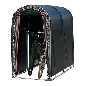 南榮工業 サイクルハウス 2台用 BK 『DIY向け テント生地 家庭用 サイクルポート 屋根』