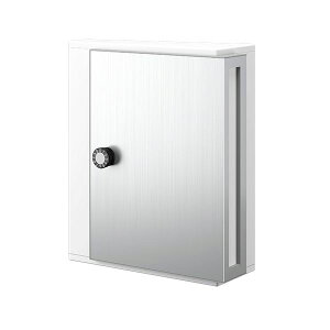 ナスタ 戸建住宅用ポスト 横入前出/壁付・防滴タイプ KS-MB31SN-L-W ホワイト ホワイト