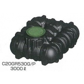 グローベン アンダータンク 5000L （ガーデンセット） ブラック : エクステリアのキロ支店