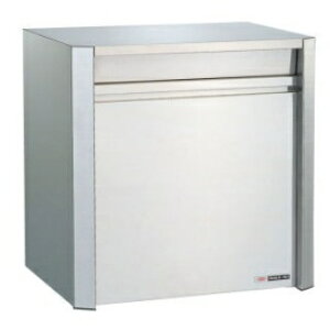 ハッピー金属 ステンレスポスト ファミール662-C (壁面埋込&ポール取付大型タイプ) 『郵便ポスト』 ステンレスヘアーライン