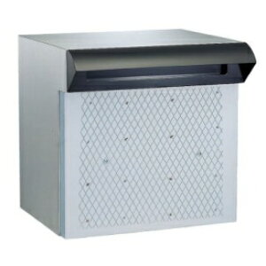 ハッピー金属 ステンレスポスト ファミール673-B (差入口・受箱一体型タイプ) 『郵便ポスト』 ブラック