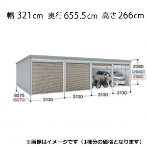 【関東・東海地方限定配送】【送料無料】イナバ物置 GARADIA ガレーディア 連棟用 GRN-3162HL 一般型 標準屋根 1台用 『 車庫 ガレージ 倉庫 シャッター コンテナ カーポート diy キット 自転車 バ