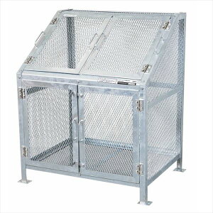 グリーンライフ メッシュゴミ収集庫 KDB-900N 『ゴミ袋(45L)集積目安 10袋、世帯数目安 5世帯』 『ゴミ収集庫』『ダストボックス ゴミステーション 屋外』『 ゴミ箱 屋外 ゴミストッカー ダ