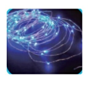 【マラソン対象】コロナ産業 室内用LEDジュエリーライト100球 JE100B LED色:青色 『イルミネーションライト』