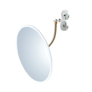 信栄物産 防犯ミラー室内用 マグネットタイプ 丸型 310径 枠:白 #H-30M-W