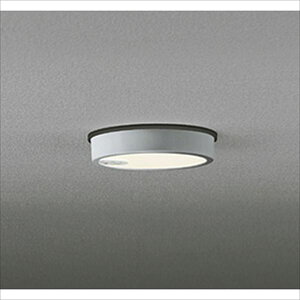 オーデリック 軒下用シーリングダウンライト FLAT PLATE 白熱灯100wクラス 人感センサ付 ON-OFF型 マットシルバー # OG 254 526 電球色