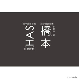 オンリーワン ネームシート(縦型用) NA1-MRVNS 『郵便ポスト』