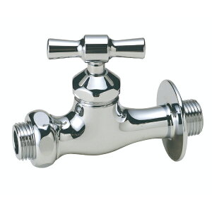 ニッコー 飾り蛇口 補助蛇口 スタンダード N215 『ガーデン 流し台 ニッコーエクステリア』 クロームメッキ