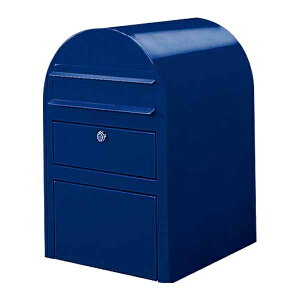 【本体のみ】【シリンダー錠付き】 セキスイデザインワークス swiss bobi スイスボビ AAH50A 『 ポスト 宅配ポスト 郵便受け メールボックス レターボックス 郵便入れ 宅配ボックス 』 ネイビー