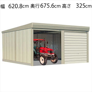 【配送のみ】【一般型】【送料無料】タクボ物置 ベルフォーマ 2台用 SL-6265 一般型 標準屋根 2台用 『 ガレージ 車庫 シャッター バイク 自動車 自転車 倉庫 床 シャッター 』