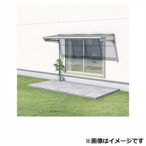 【送料無料】三協アルミ レボリューA 1.0間×2尺 600タイプ/関東間/1・2階用F型/柱なし式/単体 熱線遮断ポリカ *雨トイは3m×2本を手配します 『洗濯干し場 』