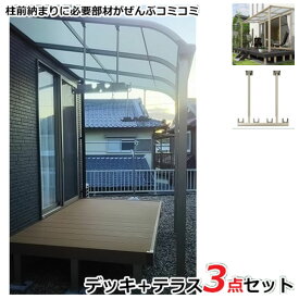 楽天市場 ウッドデッキ テラス屋根セットの通販