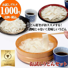 ひもかわうどん3種類食べ比べセット つゆ4袋付き 送料無料 帯麺 並麺 半生麺 お試し うどんセット 【ポスト投函配送】