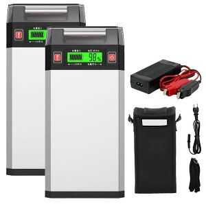 超大容量 電動リール 用 バッテリー GN-20F 急速充電器・カバーセット 14.8V 20000mAh パナソニックセル内蔵 1個 / 2個 ダイワ シマノ