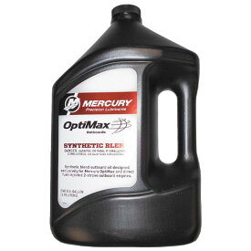 MERCURY マーキュリー エンジンオイル 2ストローク 3.78L OptiMax用 船外機用 2サイクル 船外機オイル 2ストオイル DFI 直噴 1Gal 92-8M0229798 オプティマックス オイル交換 メンテナンス 純正