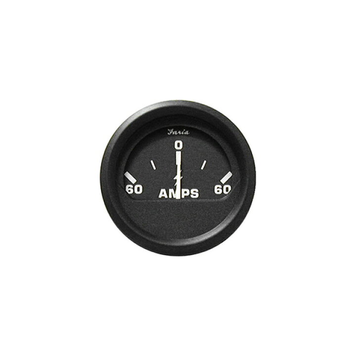 楽天市場】Faria ファリア アンメーター 電流計 12V ユーロブラック 