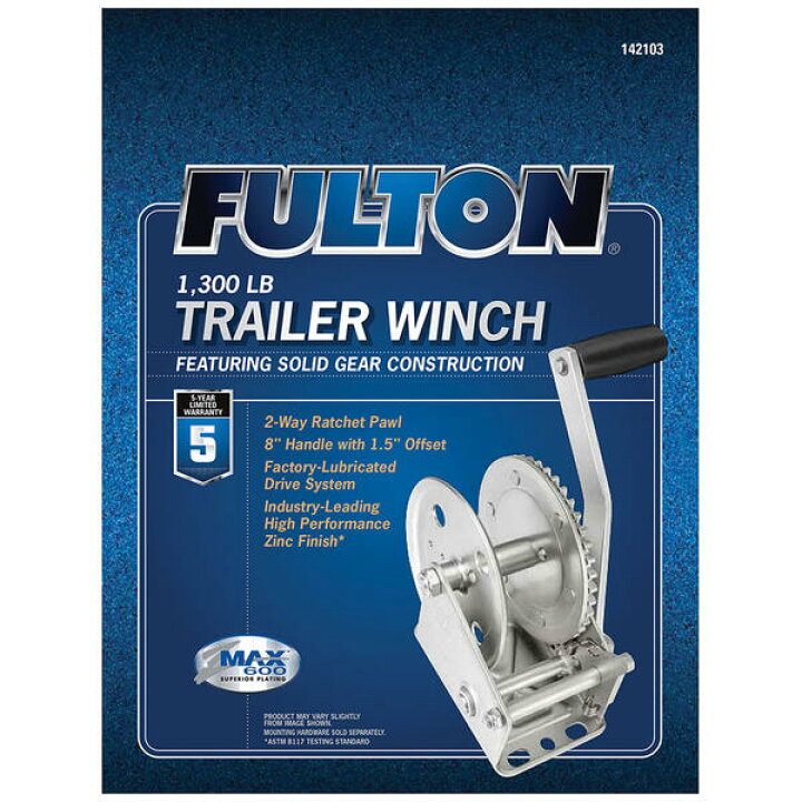 楽天市場】一流の品質、確かな選択！ FULTON トレーラーウインチ 
