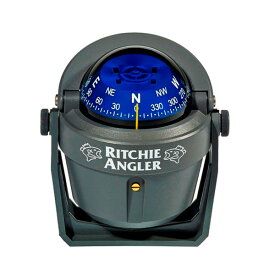 RITCHIE リッチ マリンコンパス アングラー RA-91 12V ブラケットマウント 401856 羅針盤 方位磁針 方位磁石 ヨット 船 ボートコンパス