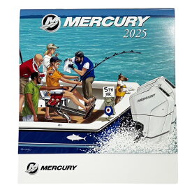 マーキュリー MERCURY 2025版 公式 壁掛カレンダー ウォールカレンダー